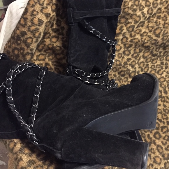 Sexy Suede black bootable - Picture 3 of 3